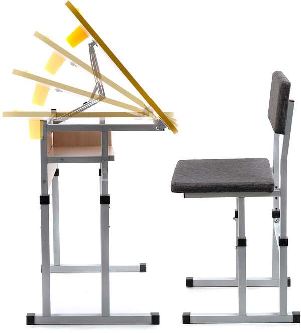 Фото - Комплект мебели школьный 2 элемента SECTOR Алладин