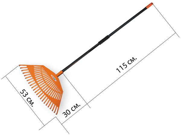 Фото - Грабли BRADAS KT-CX23H-M