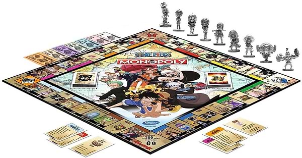 Фото - Настільна гра (12+) Winning Moves One Piece Monopoly (36948)