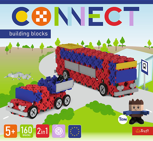 Фото - Пазли (5-7 років) Trefl Connect 2в1 160 дет. (19737)