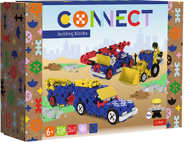 Фото - Пазли (5-7 років) Trefl Connect 3в1 236 дет. (19799)
