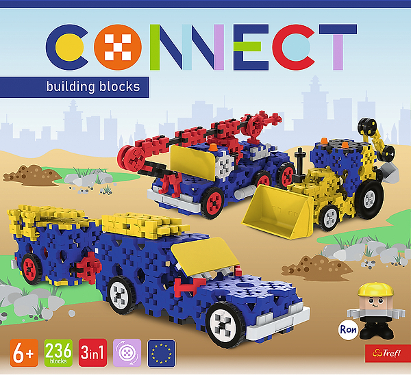 Фото - Пазли (5-7 років) Trefl Connect 3в1 236 дет. (19799)