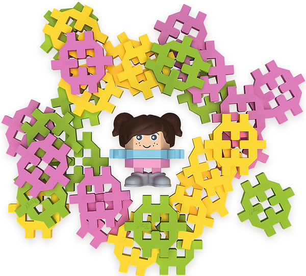 Фото - Пазлы (3-4 года) Trefl Connect 35 дет. с игровой фигуркой Bea (20047)