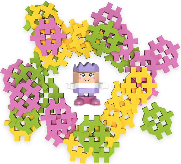 Фото - Пазлы (3-4 года) Trefl Connect 35 дет. с игровой фигуркой Kim (20030)