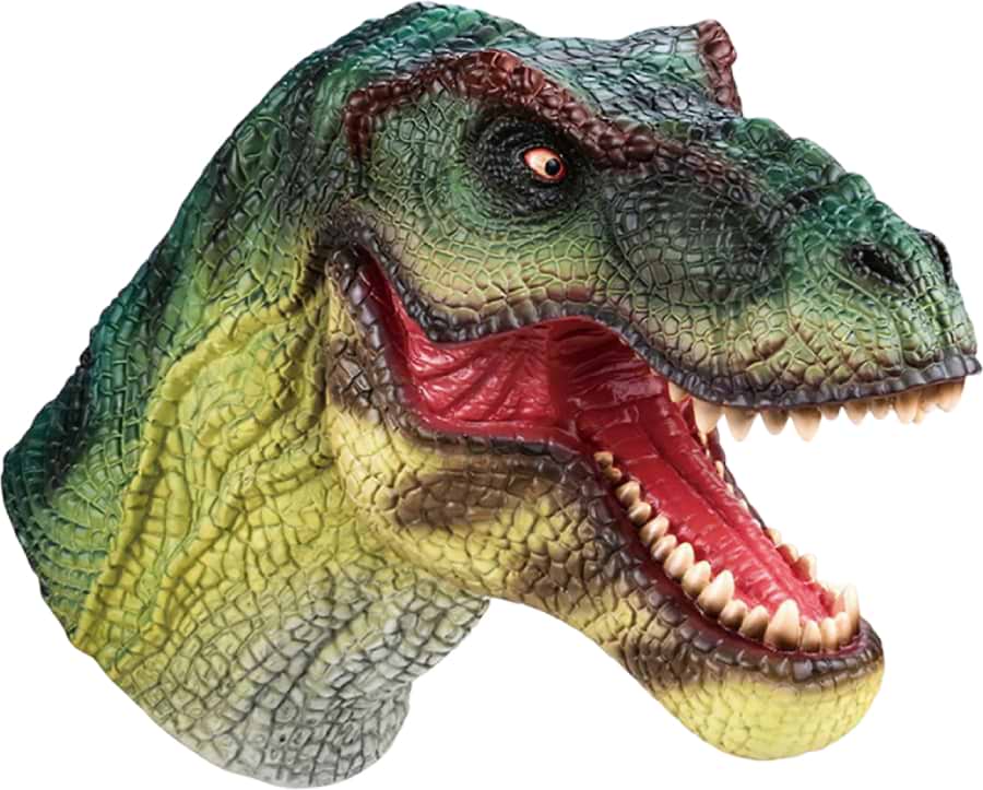 Пальчиковый театр Same Toy Тиранозавр желтый (X361AUT) - Фото 1