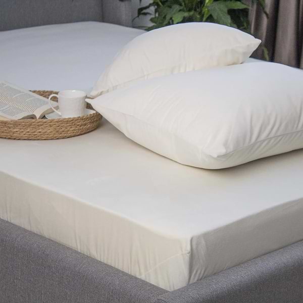 Фото - Простынь двуспальная ТЕП VELOUR 180х200 см Молочный (2-04824_34655)