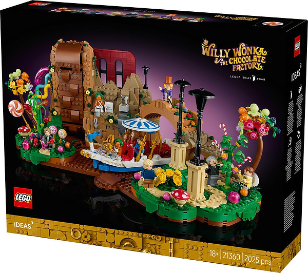 Фото - Конструктор LEGO Ideas Вилли Вонка и шоколадная фабрика (21360)