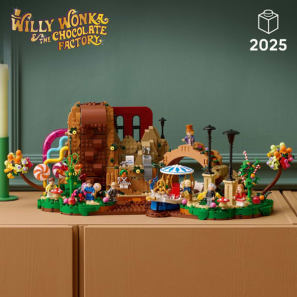 Фото - Конструктор LEGO Ideas Вилли Вонка и шоколадная фабрика (21360)