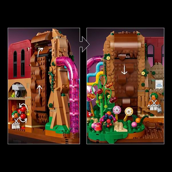 Фото - Конструктор LEGO Ideas Вилли Вонка и шоколадная фабрика (21360)