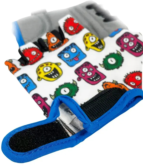 Фото - Велорукавиці дитячі Bimbo Bike 6-8 років розмір M монстри KIDS (90961/4-IS)