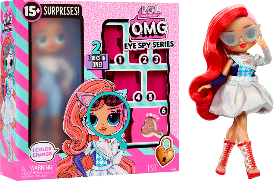 Кукла-сюрприз набор L.O.L. Surprise! O.M.G. Eye Spy – ШПИОНКА с аксессуарами (542674)