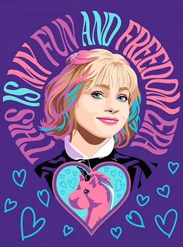 Картина по номерам Santi Wednesday Fun and freedom era 30х40 см (955051)