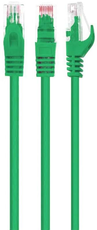 Кабель патч-корд Kingda Cat.5e 2m Green (PAUT3200-CU-GN)