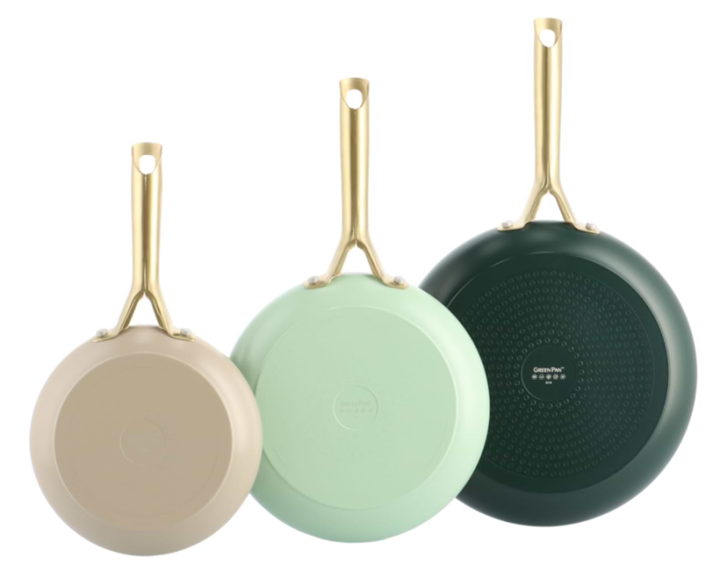 Купити Набір сковорідок GreenPan Shades 20+24+28 см (CC009018-001) - Фото 1 Набір сковорідок GreenPan Shades 20+24+28 см (CC009018-001) - Фото 1