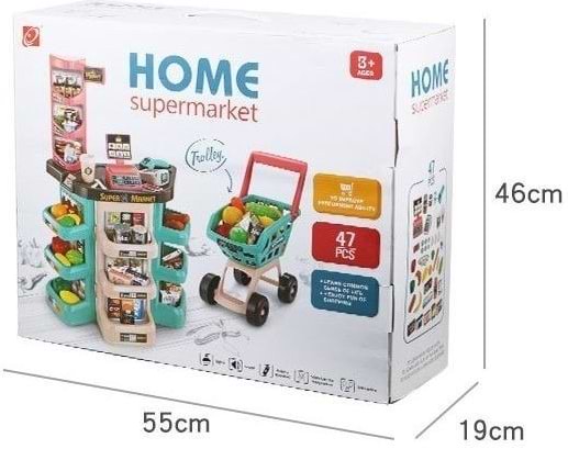 Фото - Сюжетно-ролевая игра. Магазин Bambi 668-76 56 пр. Green (1171418)