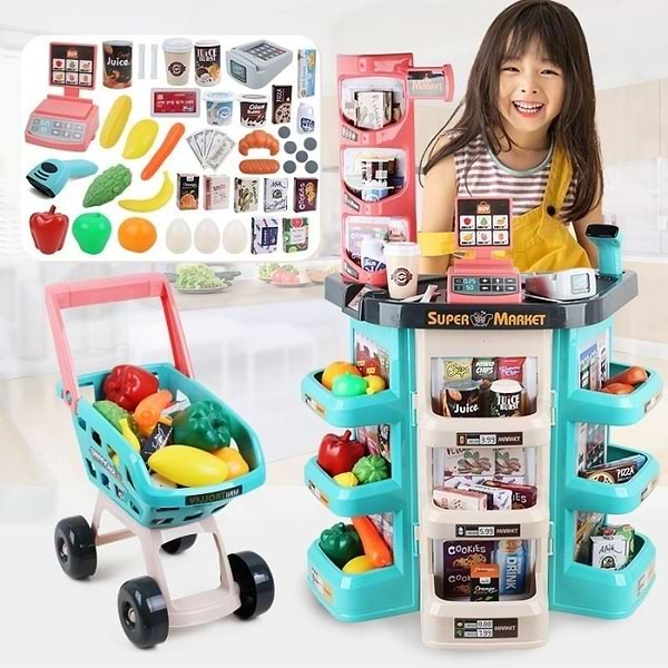 Фото - Сюжетно-ролевая игра. Магазин Bambi 668-76 56 пр. Green (1171418)