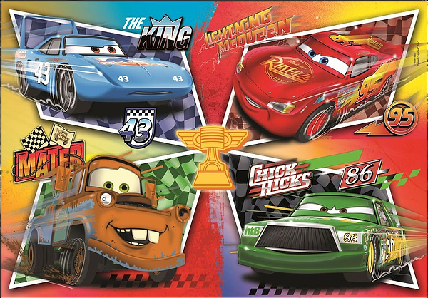 Фото - Пазли (3-4 роки) Clementoni Cars серія MAXI 60 ел. (26332)