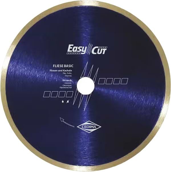 Фото - Диск алмазный CEDIMA Easy-Cut Fliese Basic 125х1.5х22.23 мм (50007016)