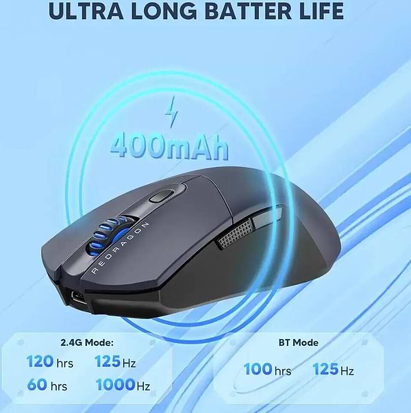 Фото - Мышь беспроводная игровая Redragon ST4R Pro M917GB-PRO (72209) Black