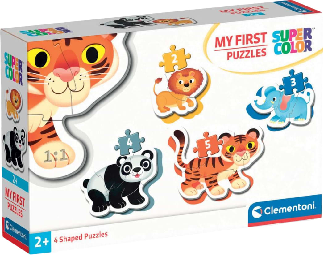 Пазли (до 2 років) Clementoni Wild Animals серія My First Puzzles (20810)