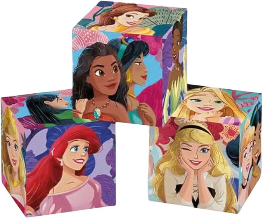 Кубики Clementoni Princess 6 ел. (40660)