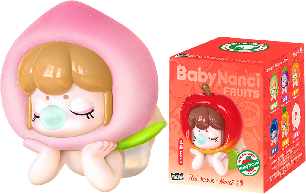 Ігрова фігурка-сюрприз Pop Top Rolife серії Nanci - ФРУКТОВІ МАЛЮНКИ асортименті (NBXX)