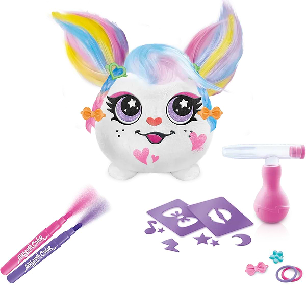 Фото - Набор для декупажа и росписи Canal Toys DIY AIRBRUSH PLUSH - Hair'iffic Сделай прическу - Пинки (AIR038/1)