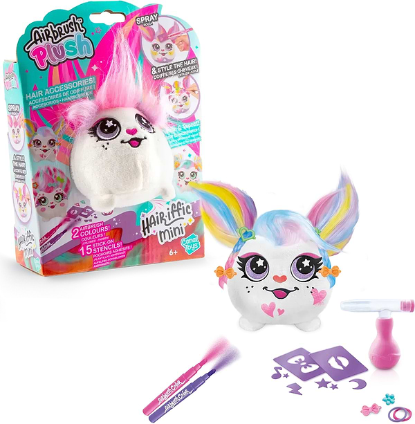 Фото - Набор для декупажа и росписи Canal Toys DIY AIRBRUSH PLUSH - Hair'iffic Сделай прическу - Пинки (AIR038/1)