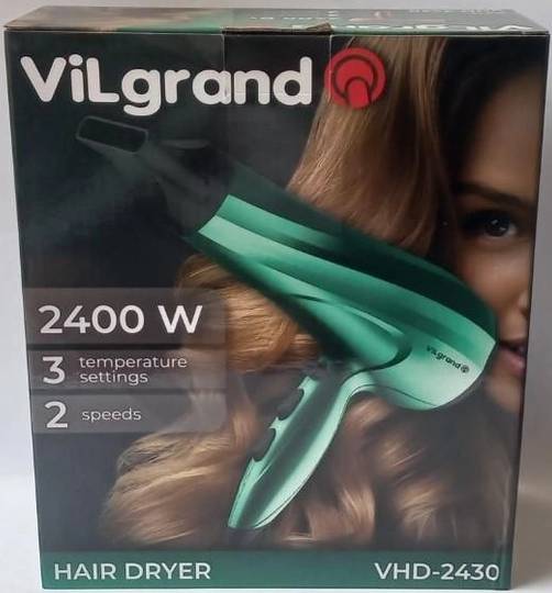 Фото - Фен ViLgrand VHD-2430 Green
