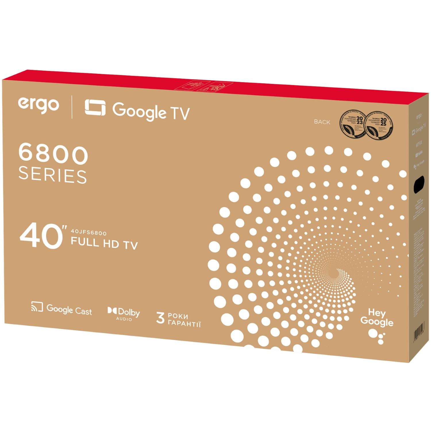 Фото - Телевізор Ergo 40JFS6800