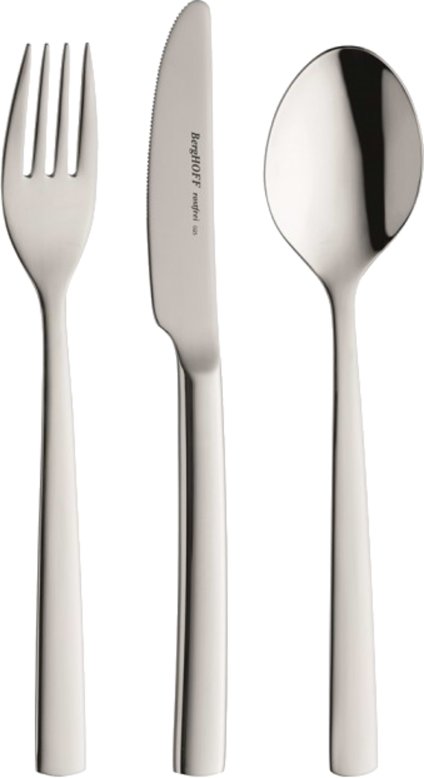 Купити Набір столових приборів Berghoff 8501911 Pure 3 пр. - Фото 1 Набір столових приборів Berghoff 8501911 Pure 3 пр. - Фото 1
