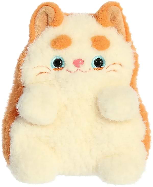 Фото - М'яка іграшка Aurora Кіт Чеддер біло-рудий 20 см (230396G)