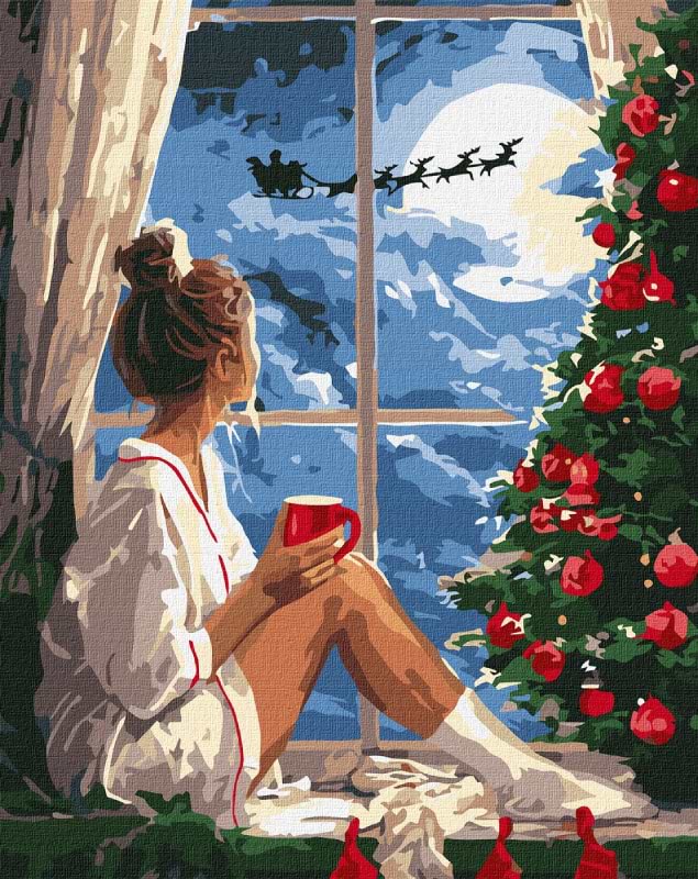 Купити Картина за номерами Ideyka Різдвяний вечір 40х50 (KHO8696) - Фото 1 Картина за номерами Ideyka Різдвяний вечір 40х50 (KHO8696) - Фото 1