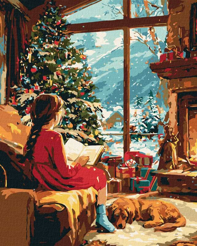 Купити Картина за номерами Ideyka В очікуванні дива 40х50 (KHO8694) - Фото 1 Картина за номерами Ideyka В очікуванні дива 40х50 (KHO8694) - Фото 1