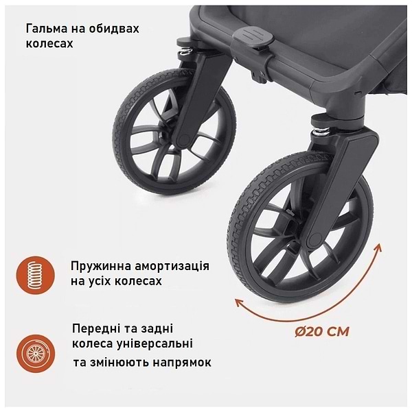 Фото - Коляска универсальная 2 в 1 Kidilo D900 Black