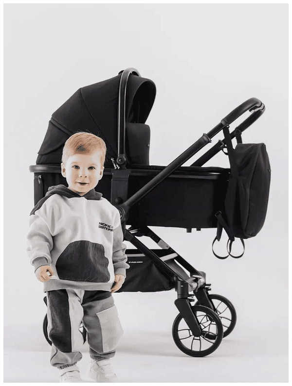 Фото - Коляска универсальная 2 в 1 Kidilo D900 Black