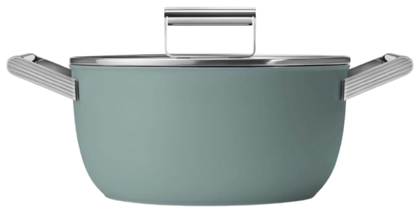 Каструля Smeg 24 см (CSF2412EGM) - Фото 1