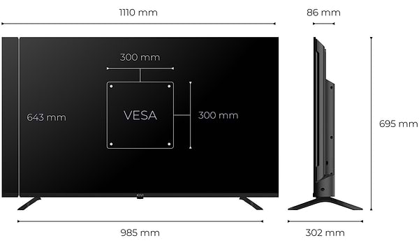 Фото - Телевизор Kivi 50U820KB