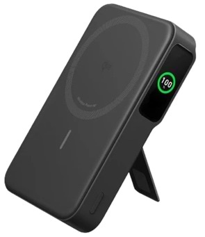 Батарея мобильная Anker MagGo 10000 mAh Qi2 15W + USB-C PD 27W Black (A1654G11)