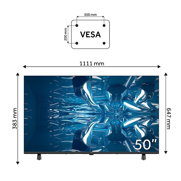 Фото - Телевізор Haier H50K85FUX