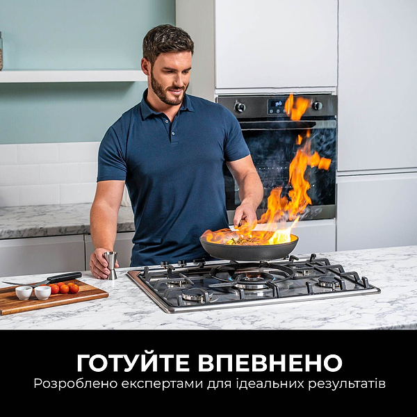 Фото - Сковорода універсальна Ninja ZEROSTICK Premium 24 см (C30024DE)