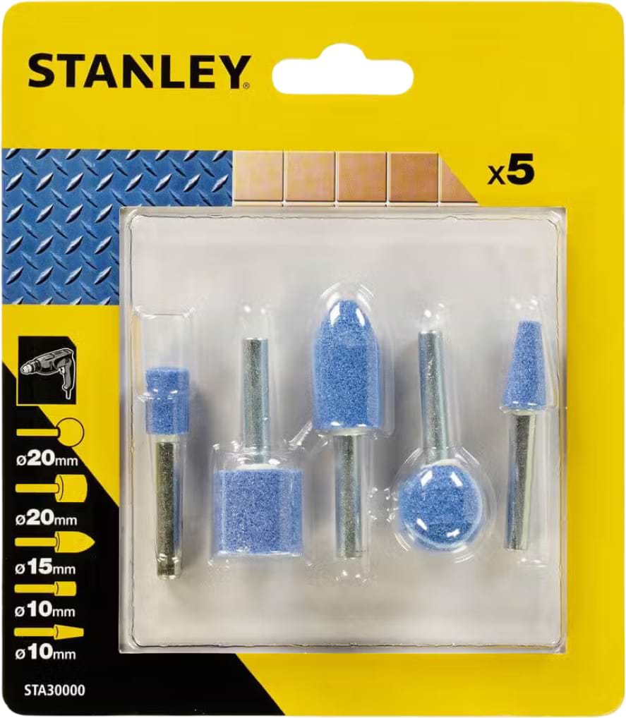 Набір насадок для багатофункціонального інструменту Stanley 6 мм 5 шт. (STA30000)