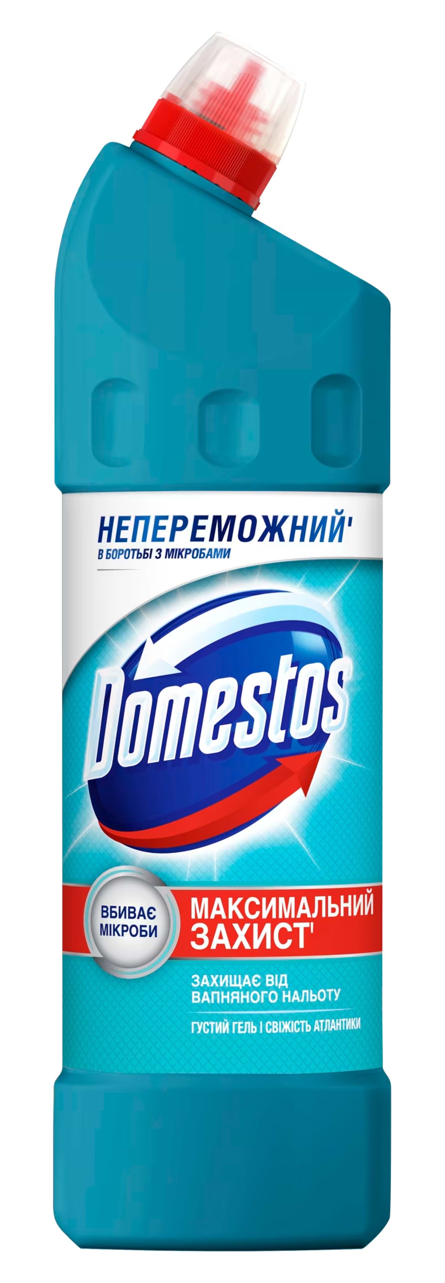 Засіб для чищення універсальний Domestos Свіжість Атлантики 24 години, 1 л - Фото 1