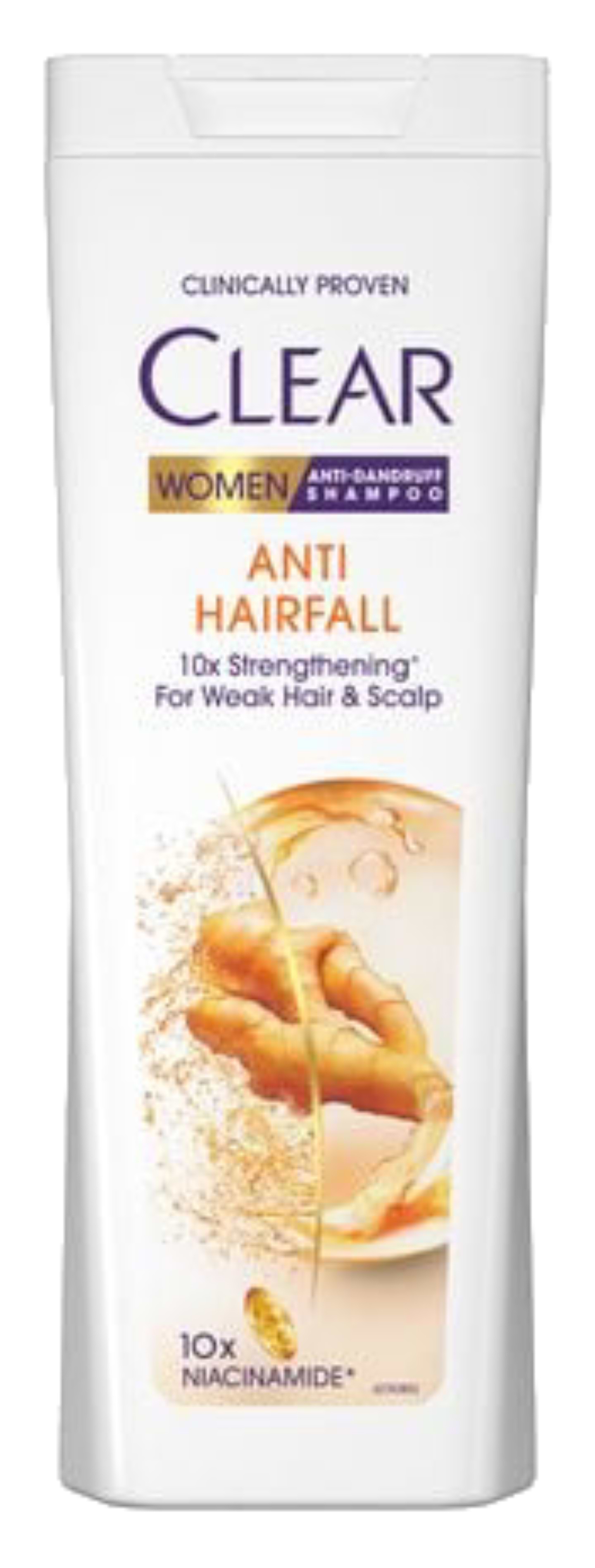 Шампунь жіночий CLEAR Захист від випадіння волосся, 360 мл - Фото 1