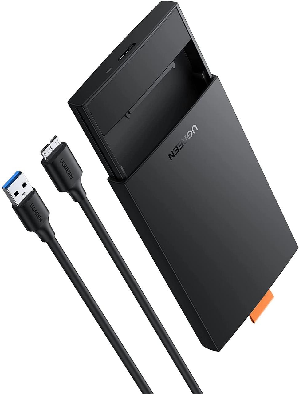 Внешний карман UGREEN CM237 USB 3.0 2.5Inch Hard Drive Box Black (60353)