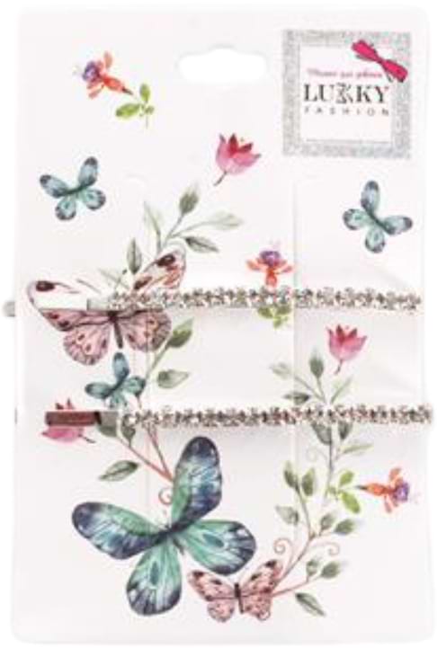 Фото - Набор для волос Lukky Набор заколок с камнями 2 шт. (T18469)