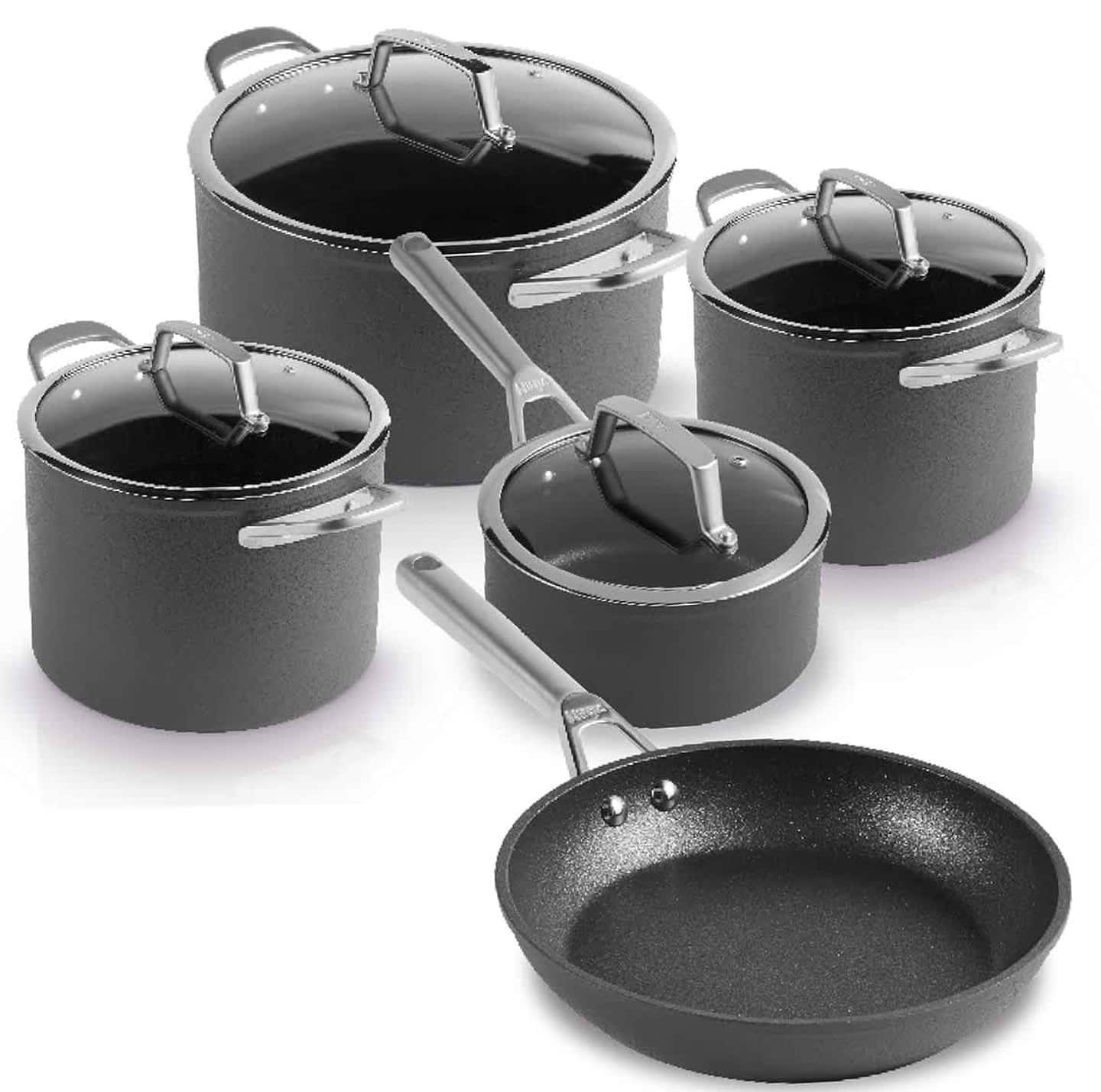 Купить Набор посуды Ninja ZEROSTICK Premium 5 пр. (C35005DE) - Фото 1 Набор посуды Ninja ZEROSTICK Premium 5 пр. (C35005DE) - Фото 1