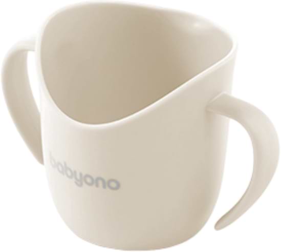Чашка BabyOno с ручками 120 мл Бежевый (1463/09)