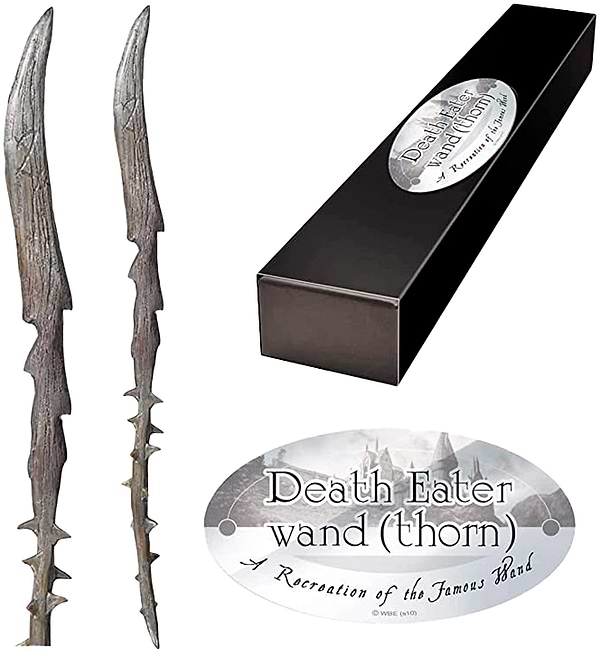 Фото - Сюжетно-ролевая игра. Набор-профессий Noble Collection HARRY POTTER Thorn - Death Eater Wand (NN8226)