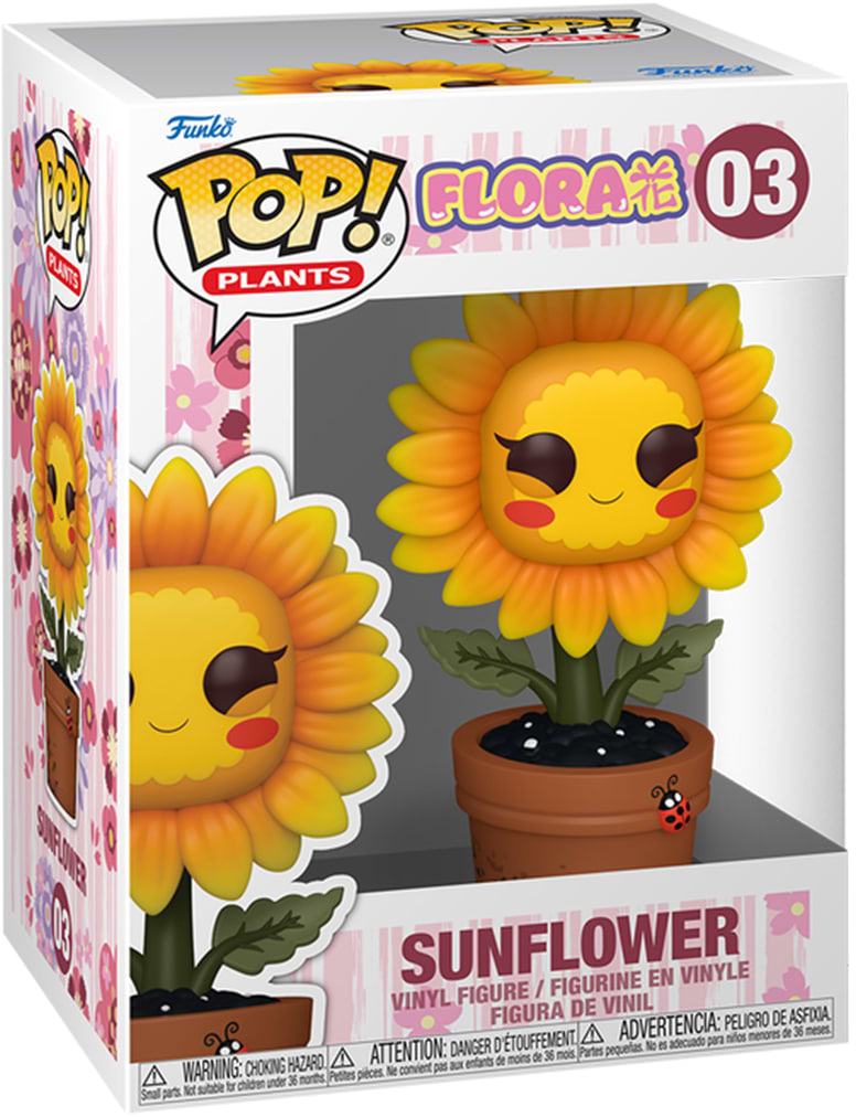 Фото - Коллекционная фигурка FUNKO POP! серии Flora - ПОДСОЛНЕЧНИК (88383)